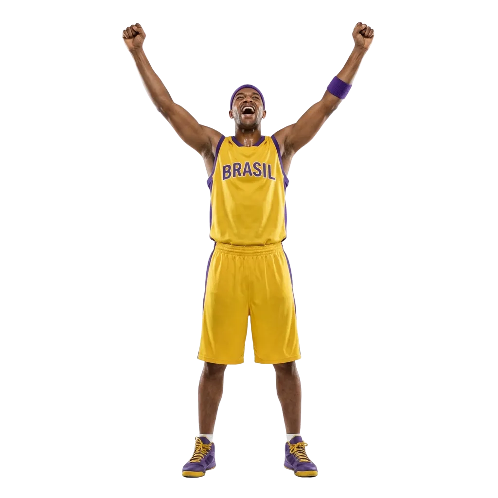 Pin-Up Brasil basketball betting platform showing NBA and NBB odds with live stats and mobile app interface