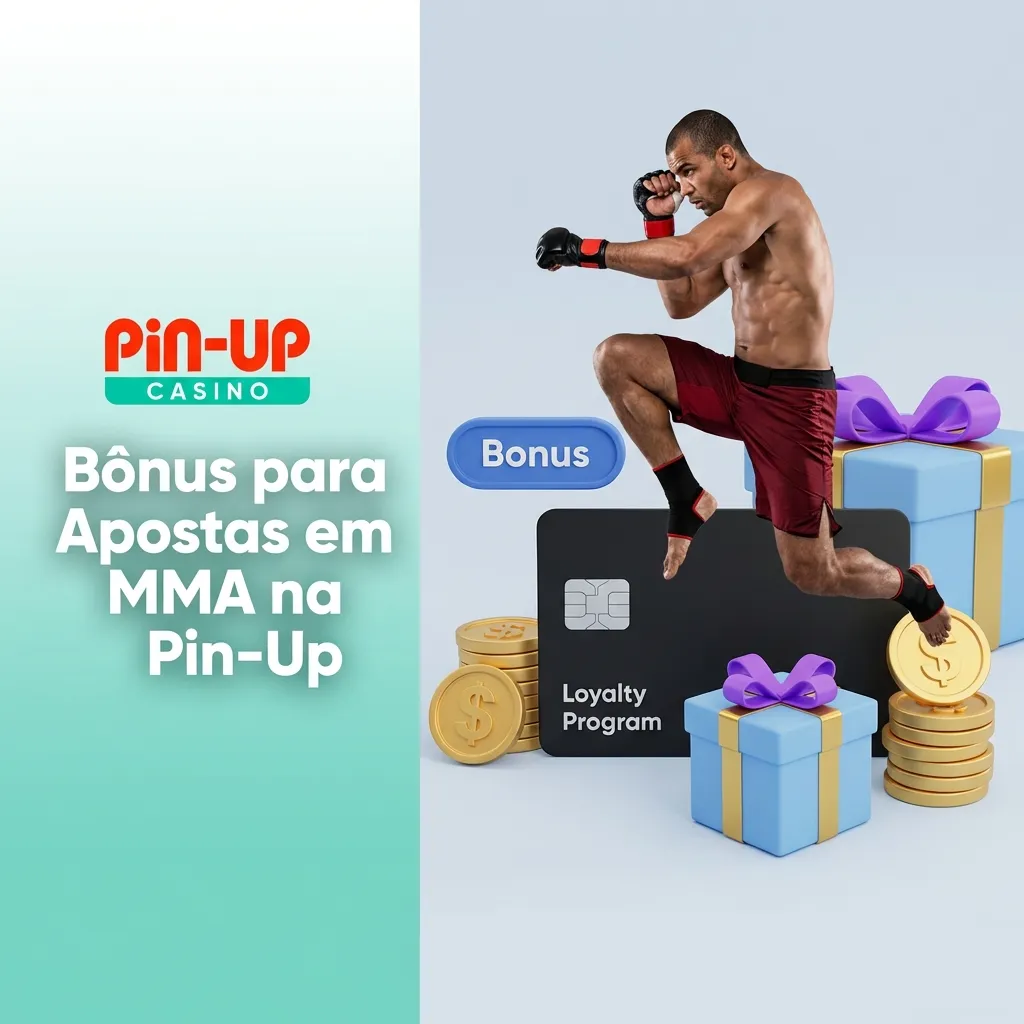 Pin-Up MMA betting bonus up to R$ 3,000 for new users on UFC, Bellator, and regional leagues with wagering requirements