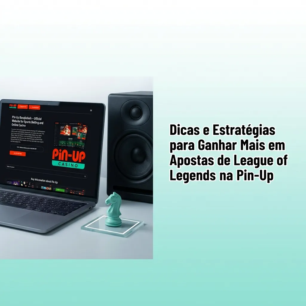 League of Legends betting strategy guide showing bankroll management, team research, and odds comparison for Pin-Up platform