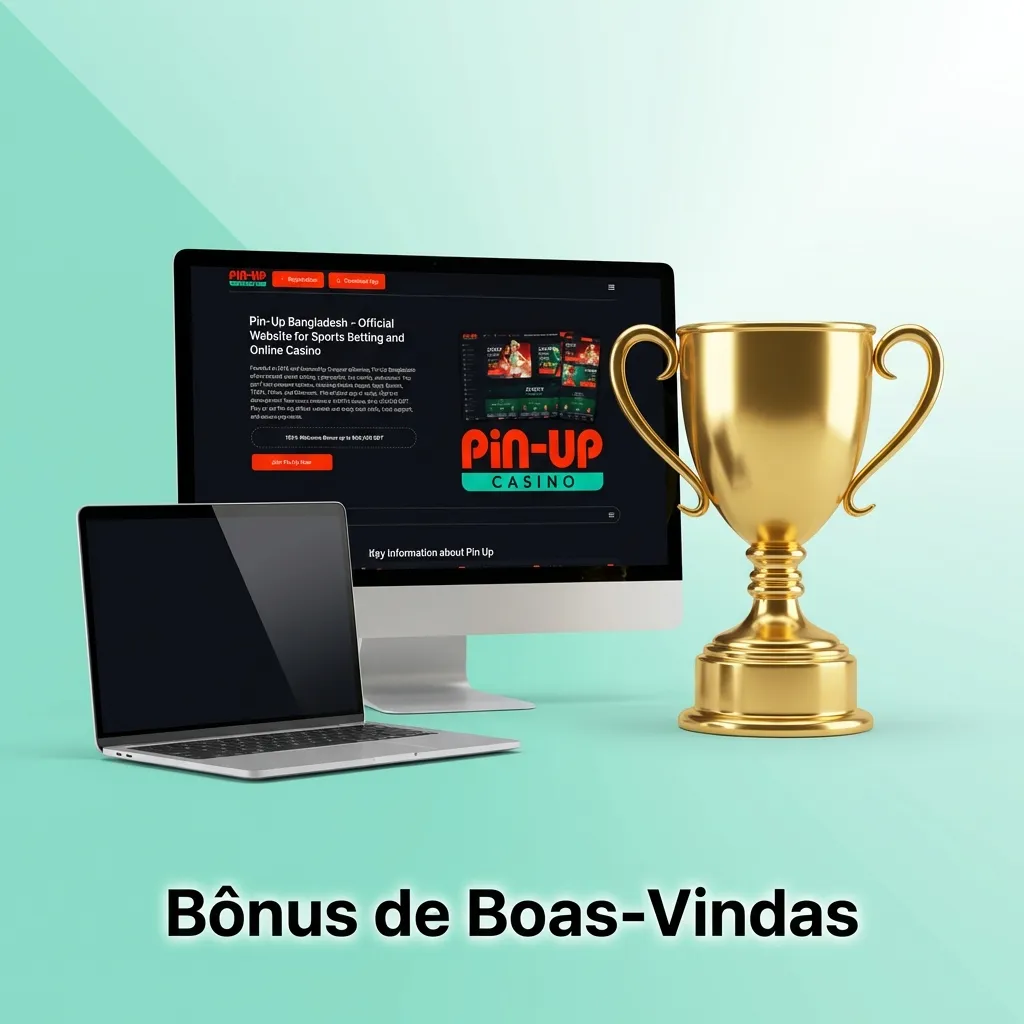 Pin-Up welcome bonus table showing four progressive deposits with percentages from 200% to 50% and wagering requirements.